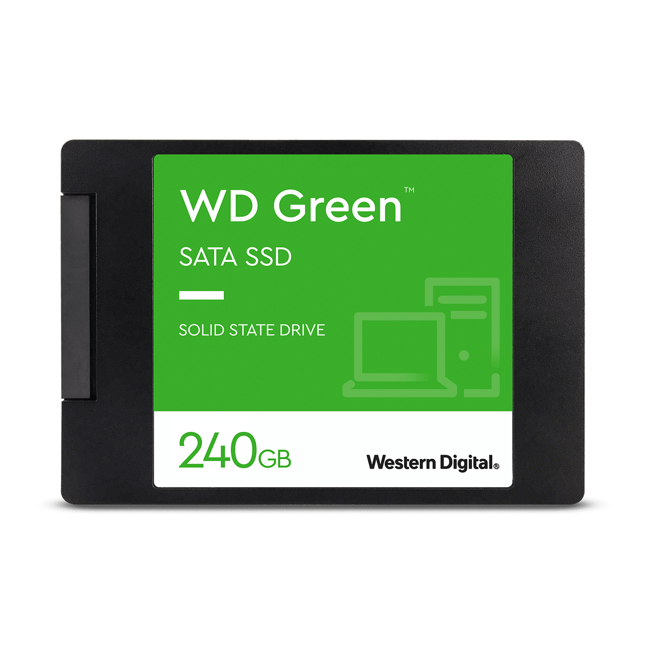 Image of Western Digital Green WDS240G3G0A internal solid state drive 2.5"...