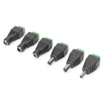 Digitus Hollow plug adapter with screw terminals