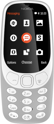 Nokia 3310 6.1 cm (2.4") Grey Feature phone