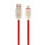 Cablexpert CC-USB2R-AMMBM-1M-R USB-kabel USB 2.0 USB A Micro-USB B Rood