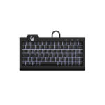 KeySonic KSK-3010ELC (DE) keyboard Home USB QWERTZ German Black