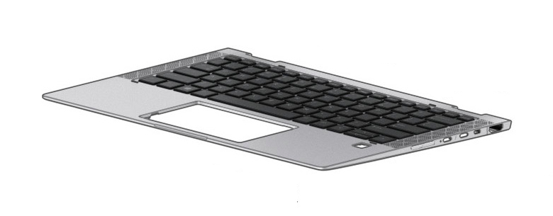 HP L70776-BA1 notebook spare part Housing base + keyboard