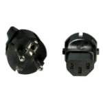 EFB Elektronik EB515.6 power plug adapter Type E/F hybrid C13 Black
