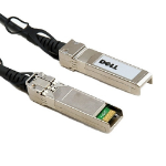 DELL 470-AAXH fibre optic cable 5 m QSFP+ 4x SFP+ Black