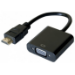 Hypertec 051221-HY video cable adapter 0.13 m HDMI Type A (Standard) VGA (D-Sub) Black