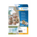 HERMA 10757 self-adhesive label Rectangle Permanent Brown 40 pc(s)