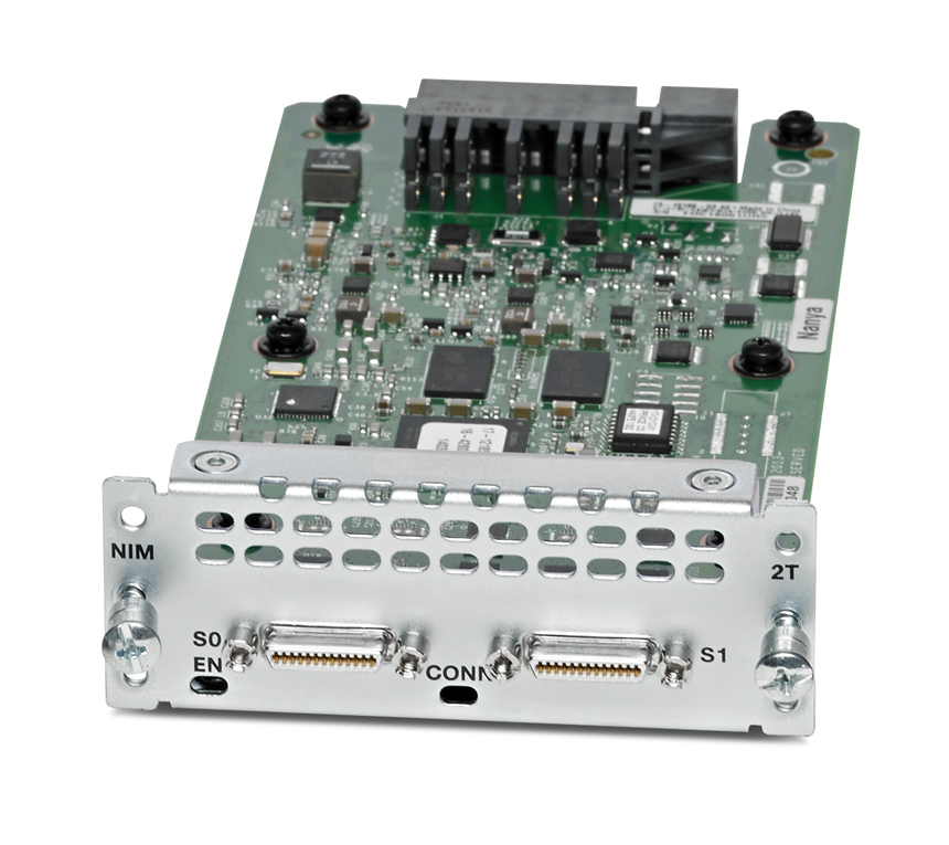 Image of Cisco NIM-2T= network switch module