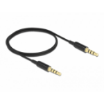 DeLOCK 66075 audio cable 0.5 m 3.5mm Black