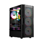 Balam Rush BR-943956 gabinete de computadora Midi Tower Negro
