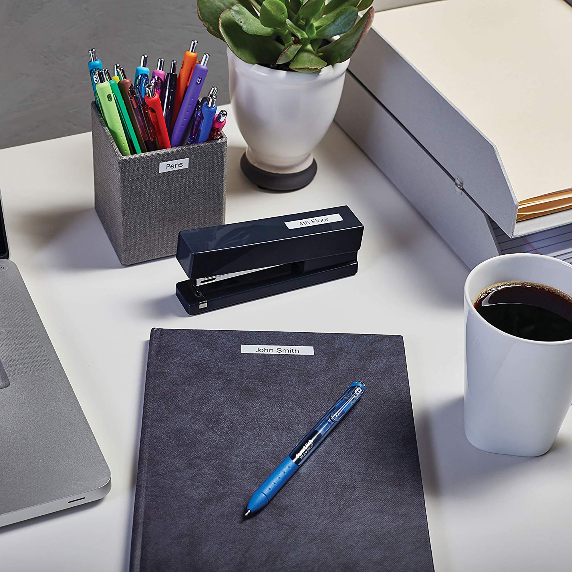 DYMO LabelManager 280 Rechargeable Handheld Label Maker Kit | QWERTY Keyboard | with 2 Rolls of D1 Labels & Carrying Case