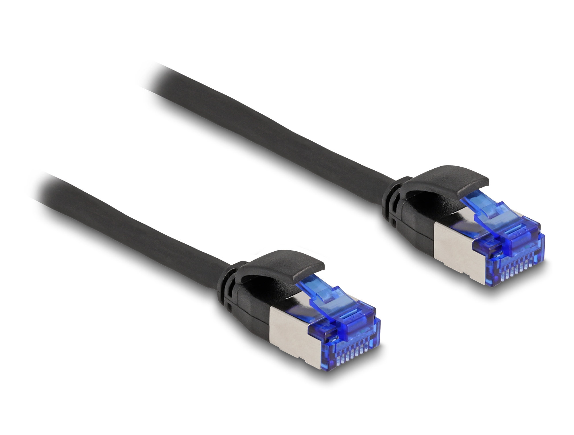 DeLOCK RJ45 Network Cable Cat.6A S/FTP Slim 1 m black