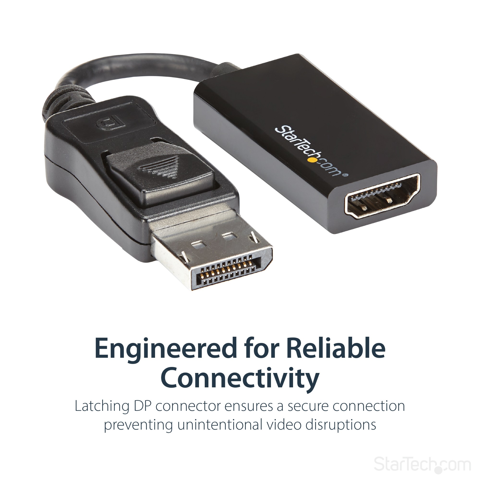 StarTech.com DisplayPort to HDMI Adapter - 4K 60Hz