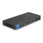Linksys LGS310C network switch Managed Gigabit Ethernet (10/100/1000) Black