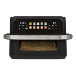 ProfiCook PC-FR 1313 H Double 10 L Stand-alone 2400 W Hot air fryer Black, Stainless steel