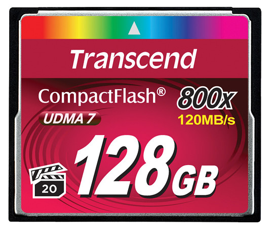 Image of Transcend CompactFlash 800x 128GB