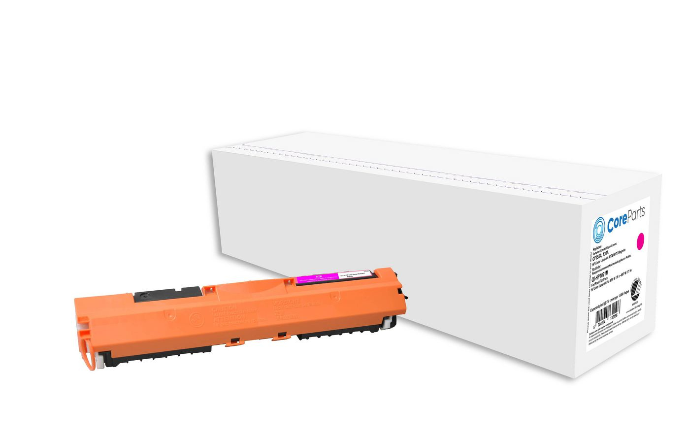 CoreParts QI-HP1021M toner cartridge 1 pc(s) Compatible Magenta