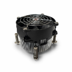 Dynatron Q12 computer cooling system Processor Air cooler 9.2 cm Aluminium, Black 1 pc(s)