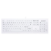 CHERRY AK-C8100F-U1-W/NOR keyboard Medical USB QWERTY Norwegian White