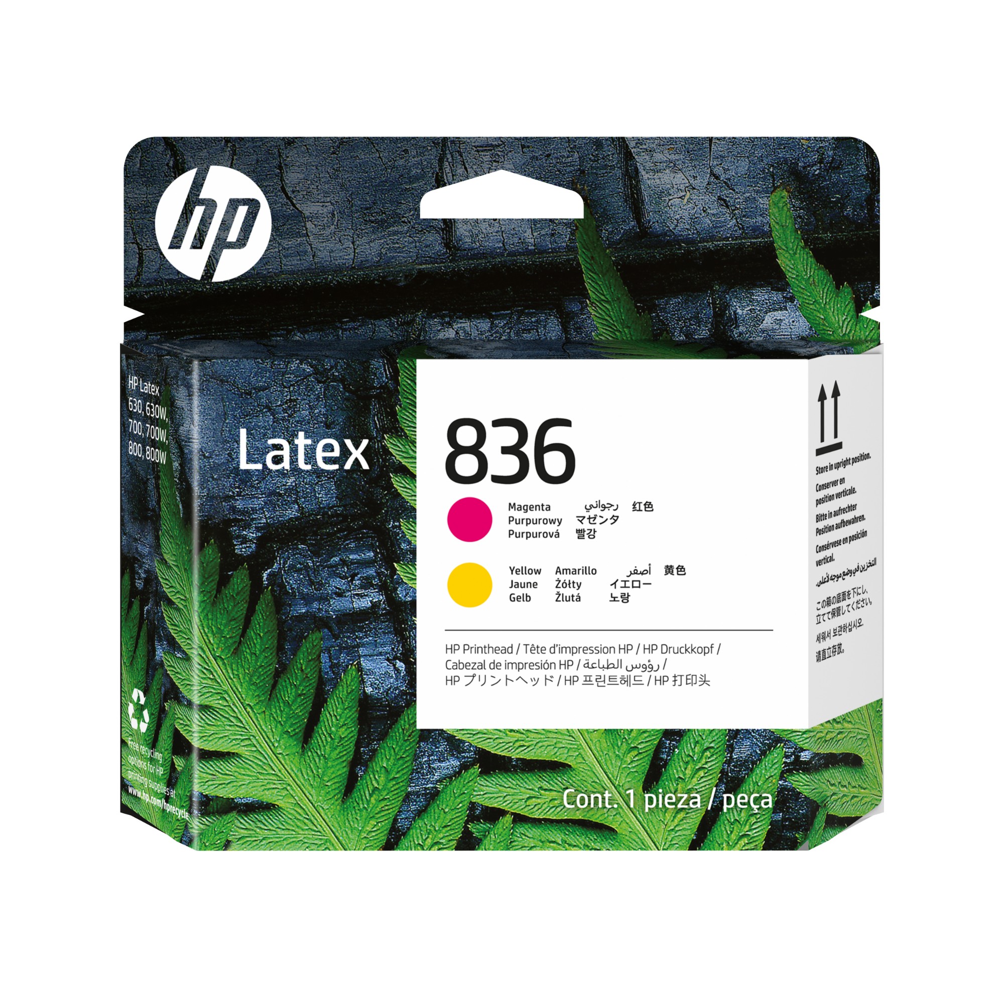 Hp Magenta/Yellow 4Uv96a/836 Printhead / For Latex 700/800