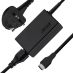 Acer APS022 - USB-C power adapter - 65 watt - United Kingdom - black