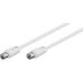 Microconnect COAX050W koaxialkablar Koaxial 5 m Vit
