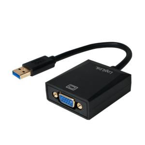 Image of LogiLink UA0231 USB graphics adapter 1920 x 1080 pixels Black