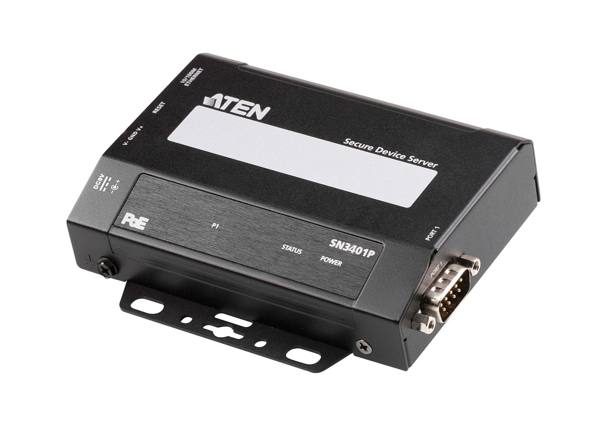 ATEN 1-Port RS-232/422/485 Secure Device Server with PoE