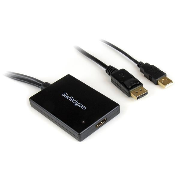 StarTech.com DisplayPort to HDMI Adapter with USB Audio