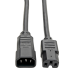 Tripp Lite P018-006 power cable Black 70.9" (1.8 m) C14 coupler C15 coupler