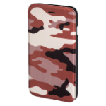 Hama Camouflage mobile phone case 11.9 cm (4.7") Folio Multicolour