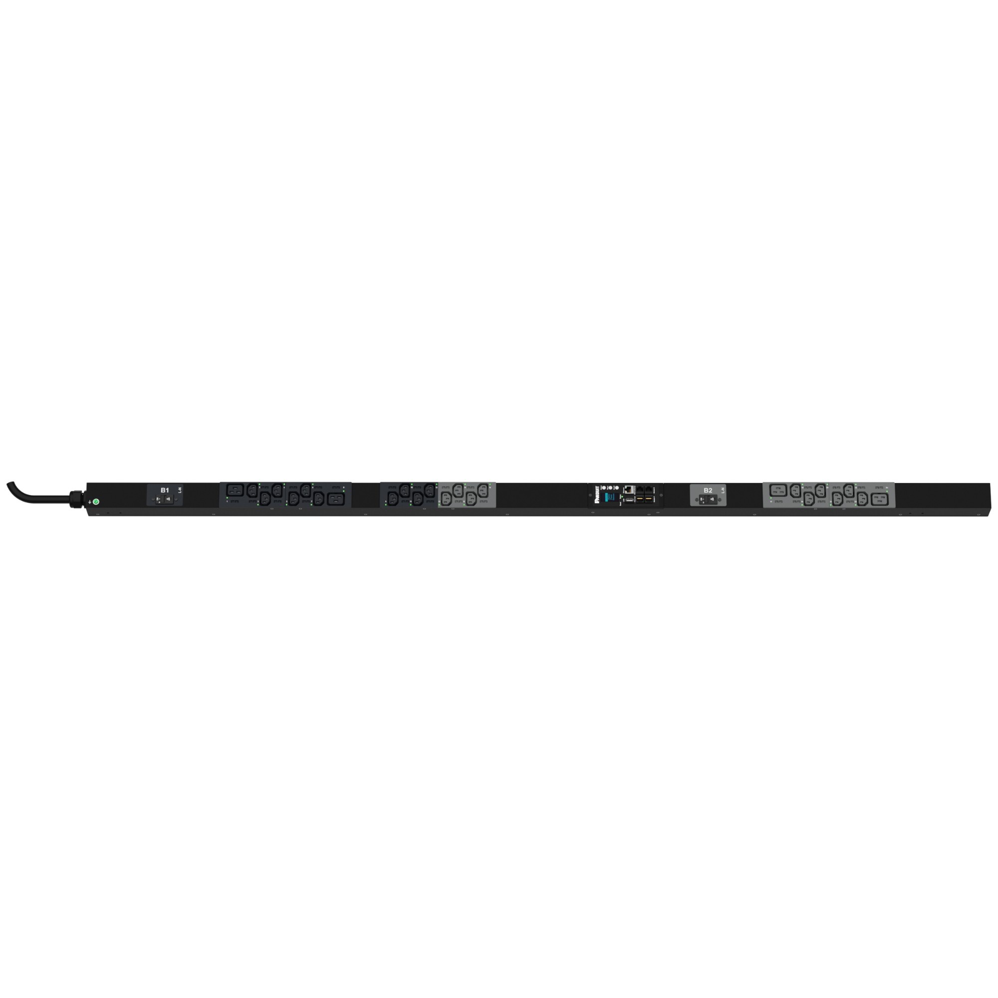 Panduit SmartZone P24G06M G5 Monitored/Switched 24-Outlet Single-Phase 230V 32A PDU
