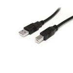 StarTech.com USB2HAB30AC USB cable USB 2.0 354.3" (9 m) USB A USB B 0.48 Gbit/s Black