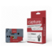 Capture CA-TZEB51 label-making tape Black on fluorescent orange