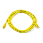 Monoprice 2142 networking cable Yellow 83.9" (2.13 m) Cat5e U/UTP (UTP)