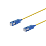 Monoprice 46142 InfiniBand/fibre optic cable 118.1" (3 m) SC OFNR Yellow