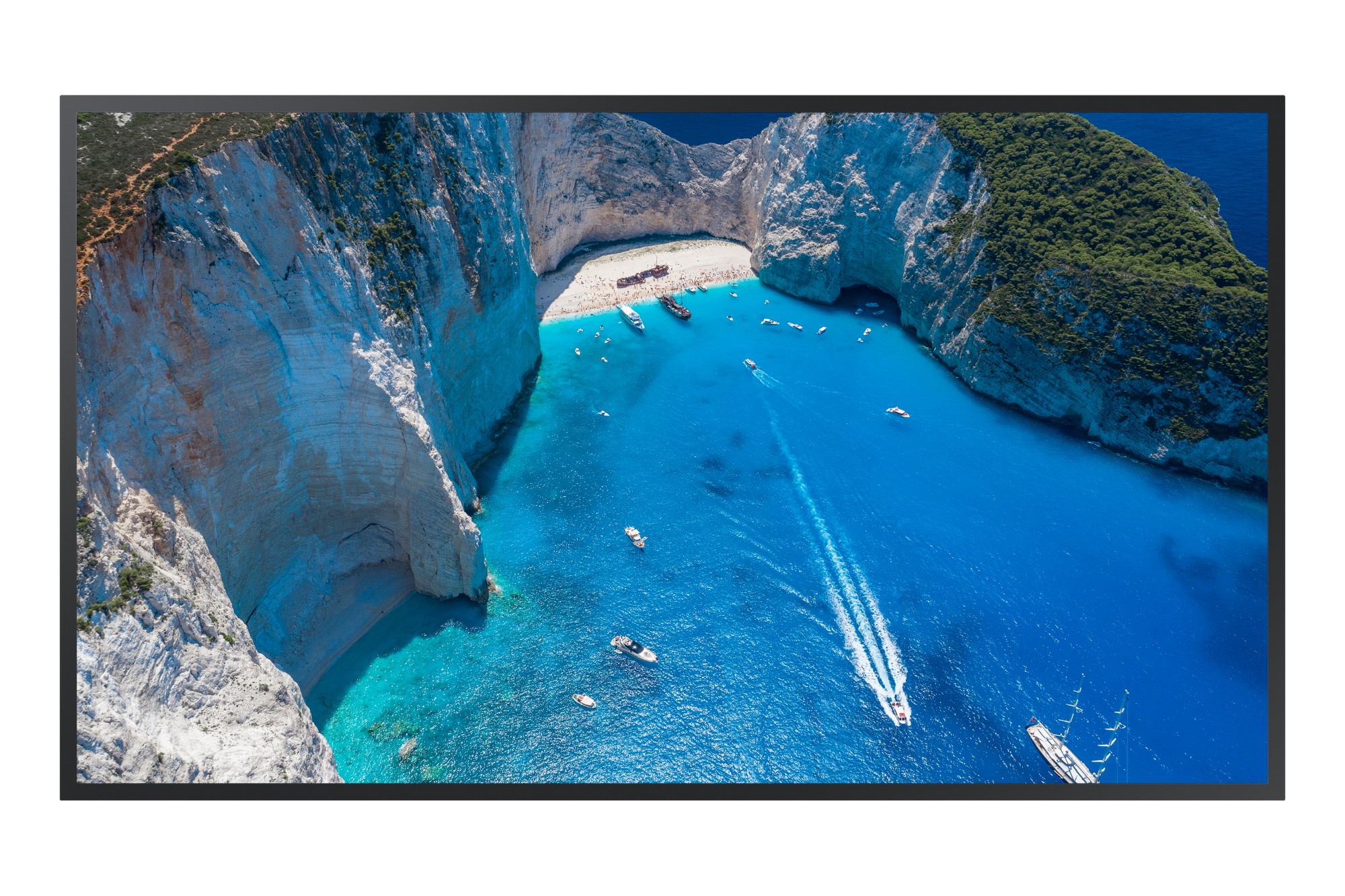 Samsung OM75A Digital signage flat panel 190.5 cm (75") LCD Wi-Fi 4000 cd/m² 4K Ultra HD Black Built-in processor Tizen 5.0 24/7