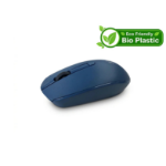 Accuratus Bio M100 Multidevice Wireless Mouse - Bluetooth RF Full Size Biodegradable Plant Based Resin - Woad Blue. Requires 1 x AA battery - not included. For rechargeable options; please see BAT-AA-AAA-C4.