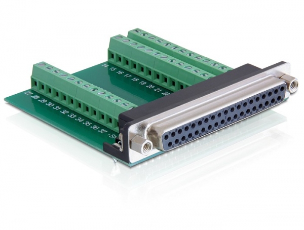 Image of DeLOCK D-Sub 37 pin - 39 pin Terminal Block interface...
