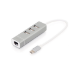 Digitus USB Type-CTM 3-Port Hub + Fast Ethernet LAN Adapter