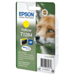 Epson C13T12844012/T1284 Ink cartridge yellow, 225 pages 3,5ml for Epson Stylus S 22/SX 235 W/SX 420/SX 430 W