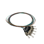 4Cabling Fibre Pigtail ST OM1 Multimode 2m - 6 Pack Rainbow