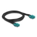 DeLOCK Cable HDMTD Z single + Powerpin jack to HDMTD Z single + Powerpin jack 1 m
