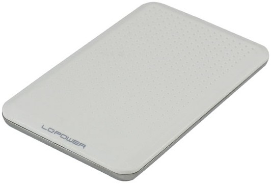 Image of LC-Power LC-25WU3 storage drive enclosure Aluminium, White 2.5"...