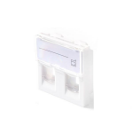 Lanview EURO OUTLET 45x45 - 2-PORT