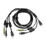 Vertiv CBL0162 KVM cable Black 70.9" (1.8 m)