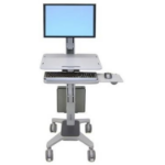 Ergotron WorkFit C-Mod, Single Display Sit-Stand Workstation 68.6 cm (27") Grey