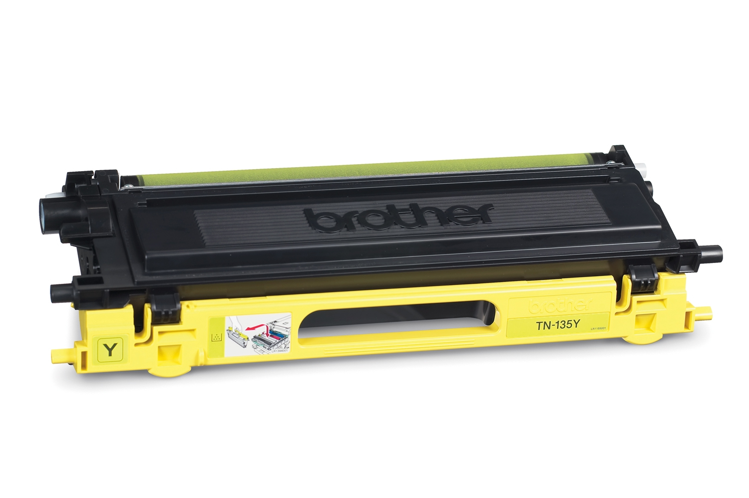 Image of Brother TN-135Y Toner yellow high-capacity, 4K pages ISO/IEC 19798...