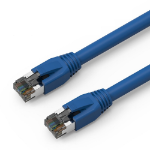 Axiom C8SBSFTP-B50-AX networking cable Blue 598.4" (15.2 m) Cat8 SF/UTP (S-FTP)