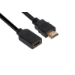 CLUB3D High Speed HDMIâ„¢ 2.0 4K60Hz Extension Cable 3m/ 9.8ft Male/Female