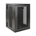 Tripp Lite SRW18USDP SmartRack 18U UPS-Depth Wall-Mount Half-Height Rack Enclosure, Hinged Back